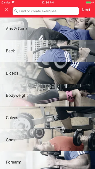 MyTraining Workout Tracker Log screenshot 4