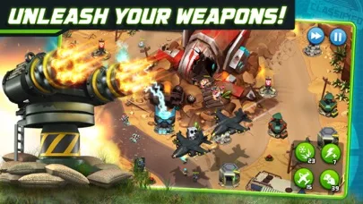 Alien Creeps TD screenshot 1