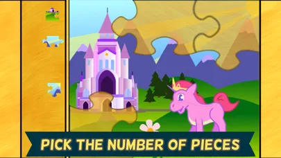 Pony Games for Girls: Little Horse Jigsaw Puzzles screenshot 2