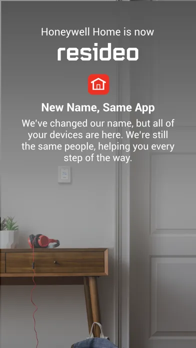 Resideo - Smart Home screenshot 1