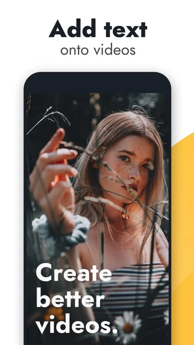 Text On Video: Easy Vid Editor screenshot 1