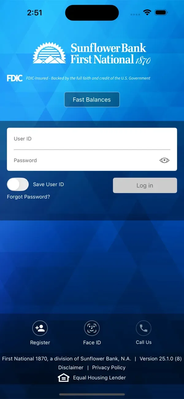 Sunflower Bank screenshot 1