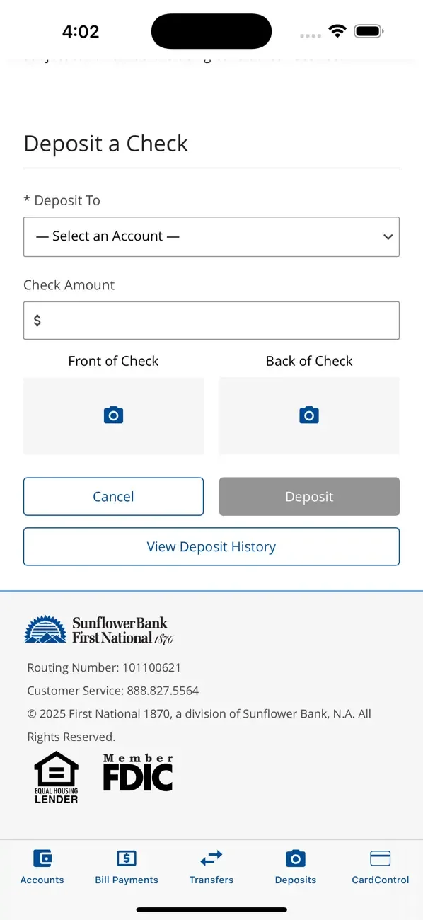 Sunflower Bank screenshot 4