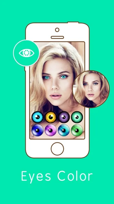 Eye Color Changer -Face Makeup screenshot 1