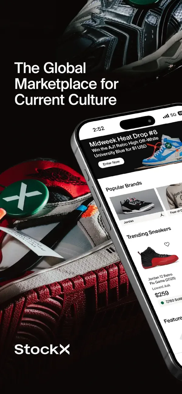 StockX - Sneakers and Apparel screenshot 1