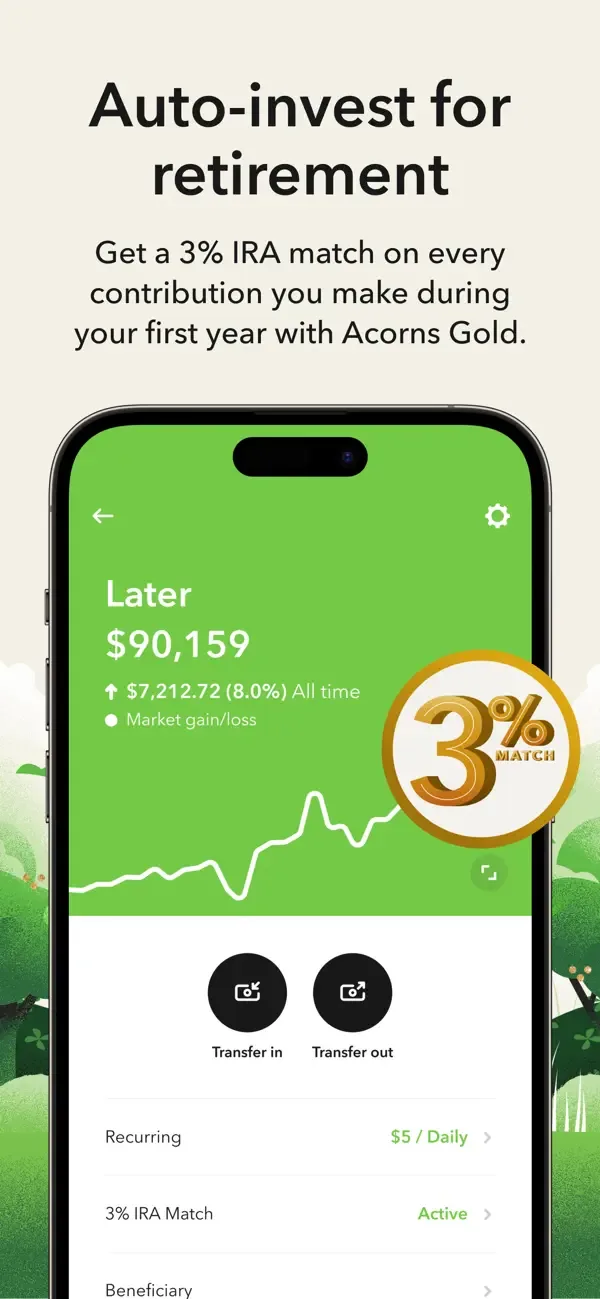 Acorns: Save & Invest Money screenshot 3
