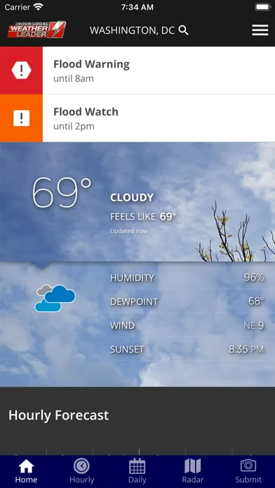 DC News Now Weather screenshot 1