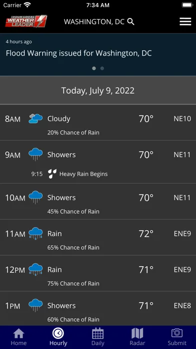 DC News Now Weather screenshot 2