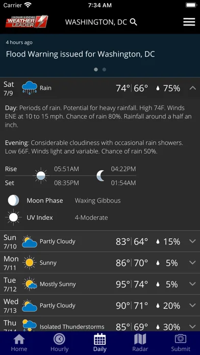 DC News Now Weather screenshot 3