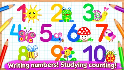 Learn Drawing Numbers for Kids screenshot 1