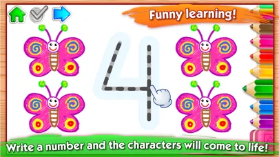 Learn Drawing Numbers for Kids screenshot 4