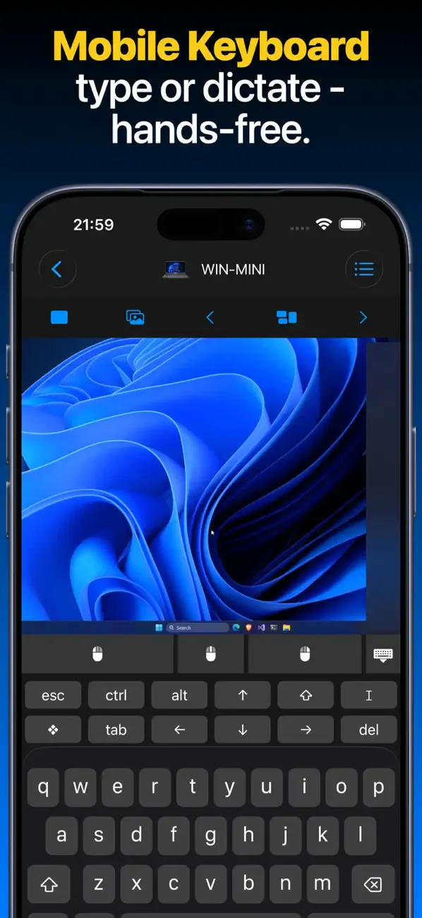 Remote, Mouse & Keyboard Pro screenshot 3