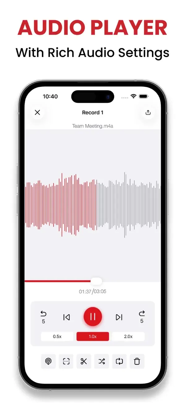 Recorder Plus: Voice Recorder screenshot 2
