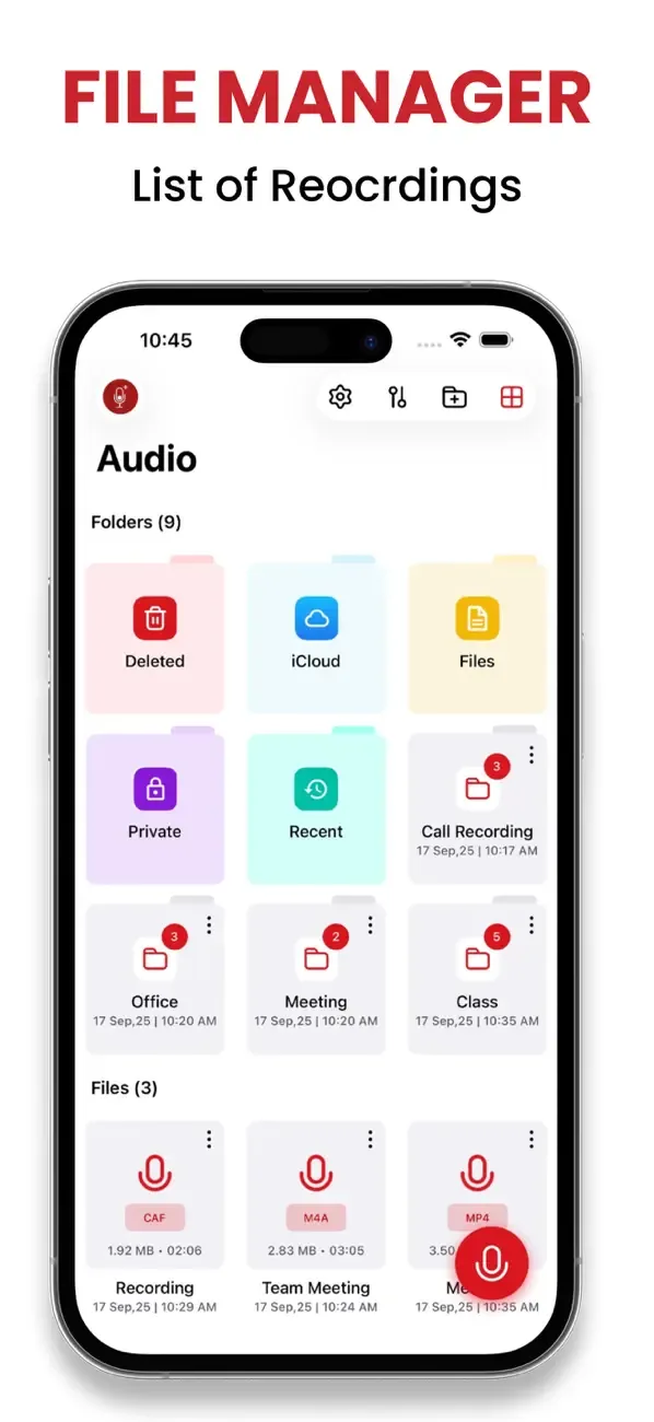 Recorder Plus: Voice Recorder screenshot 4