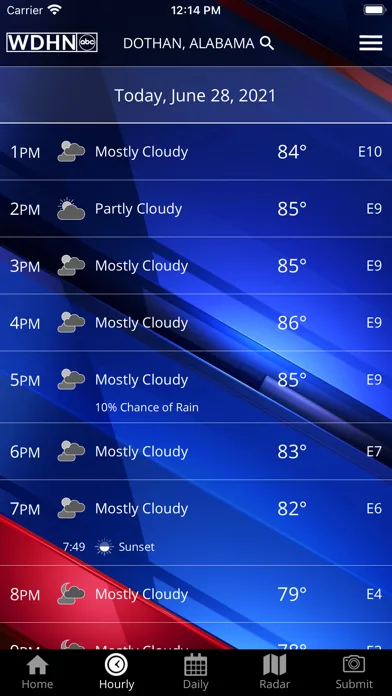 WDHN Wiregrass Weather screenshot 2