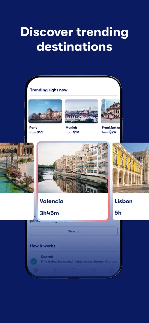 Omio: Book Train, Bus & Flight screenshot 5