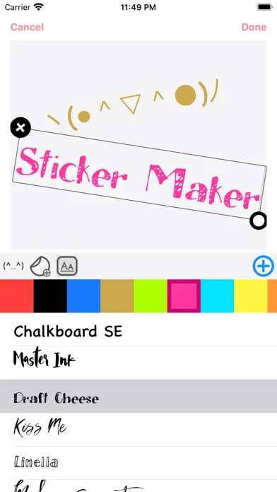 Symbol Infinity: Font Keyboard screenshot 5