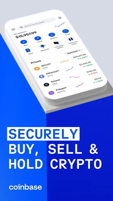 Coinbase: Buy Crypto & Stocks screenshot 1