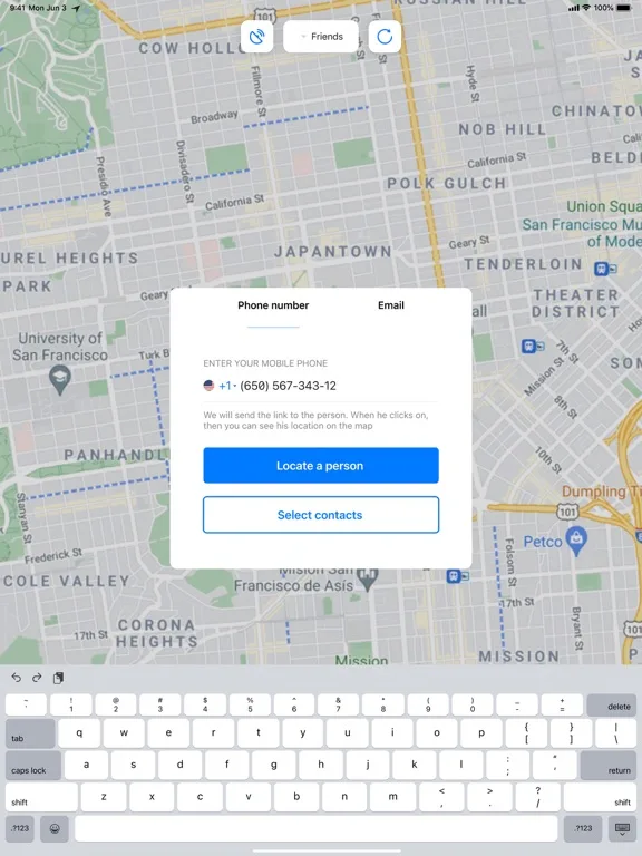 Find My Friends Phone - iMapp screenshot 2
