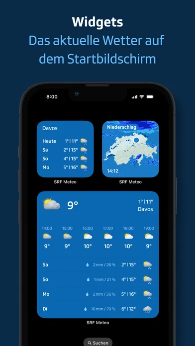 SRF Meteo - Wetter Schweiz screenshot 3