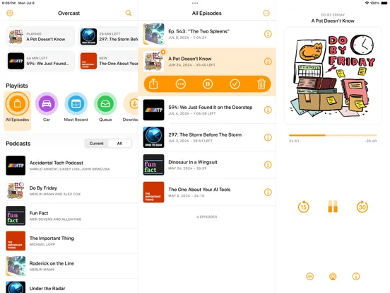 Overcast: Podcast App screenshot 2