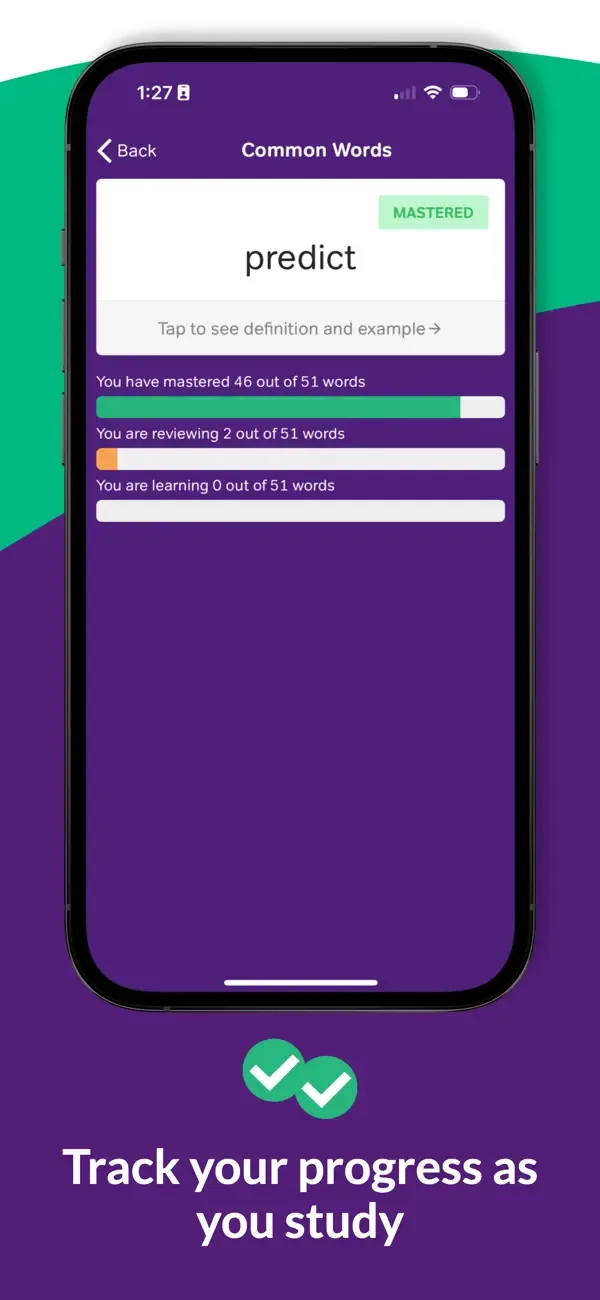 TOEFL Flashcards - Vocabulary screenshot 4