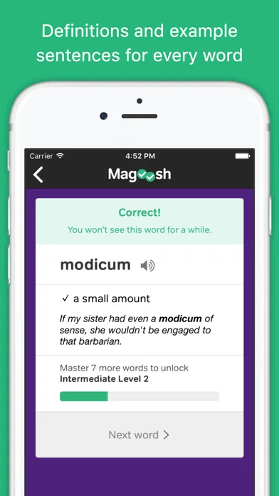 Vocabulary Builder by Magoosh screenshot 2