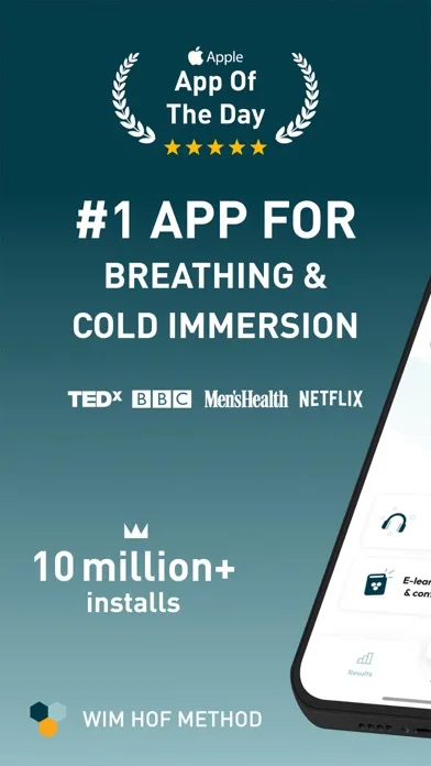 Wim Hof Method: Breathwork screenshot 1