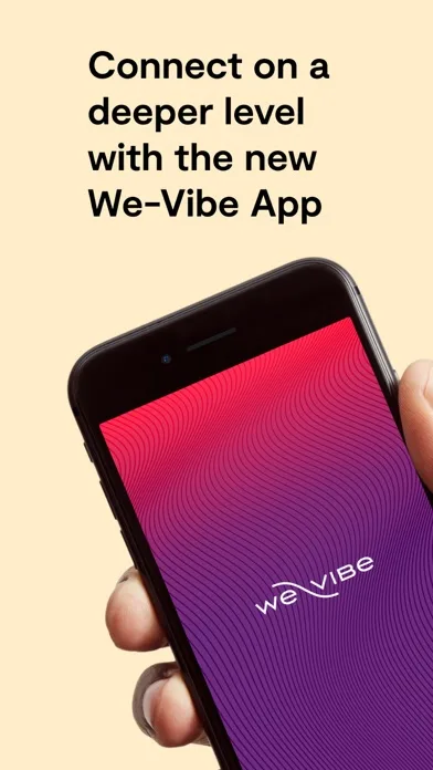 We-Vibe App screenshot 1