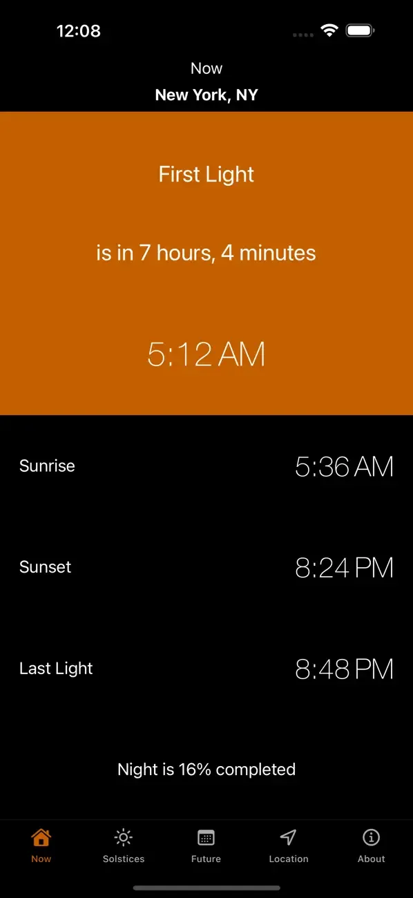 Sunrise Sunset Times screenshot 4