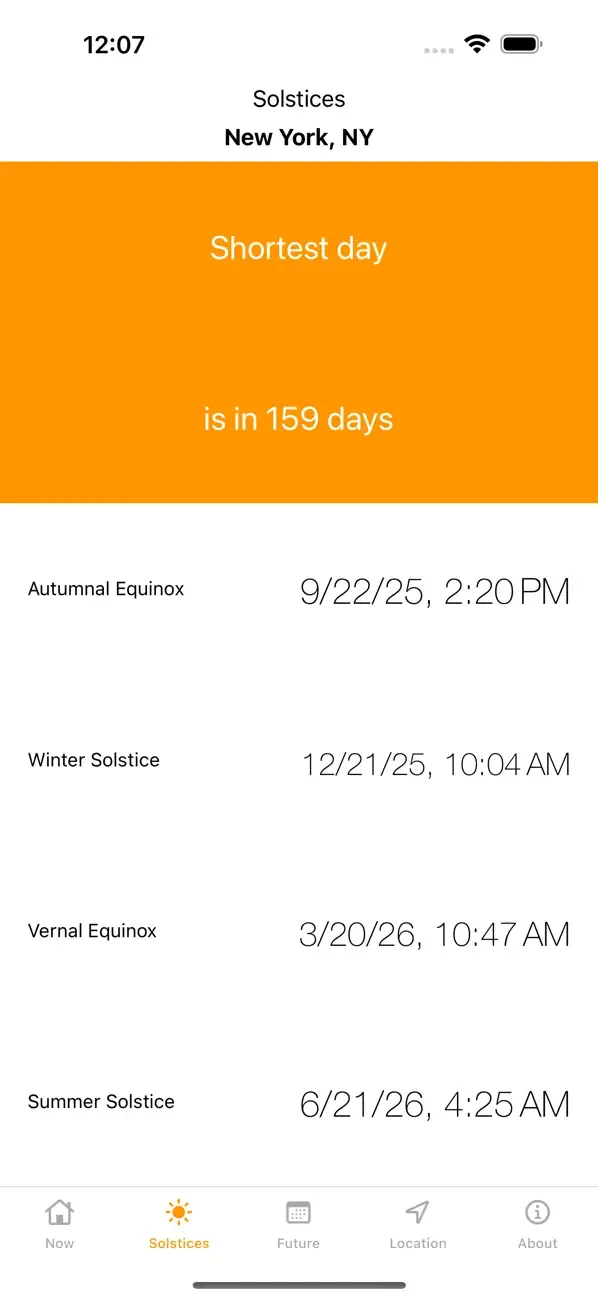 Sunrise Sunset Times screenshot 5