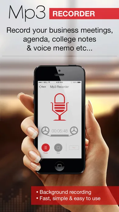 Mp3 Recorder : Voice Recorder screenshot 1