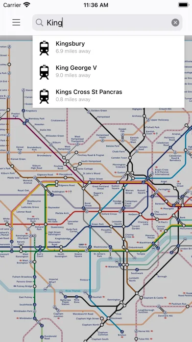 London Tube Live - Underground screenshot 1