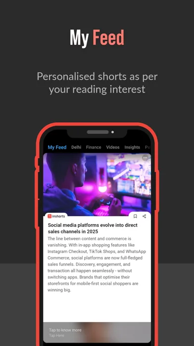 Inshorts screenshot 2