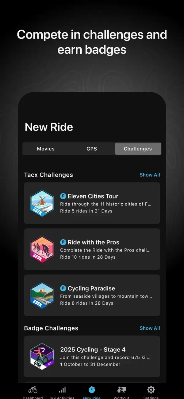Tacx Training™ screenshot 5