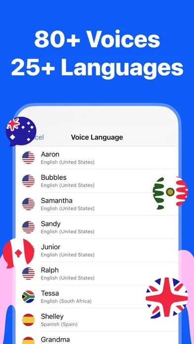 Type & Speak - Text to Speech screenshot 2