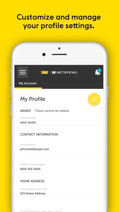 Western Union Netspend Prepaid screenshot 5
