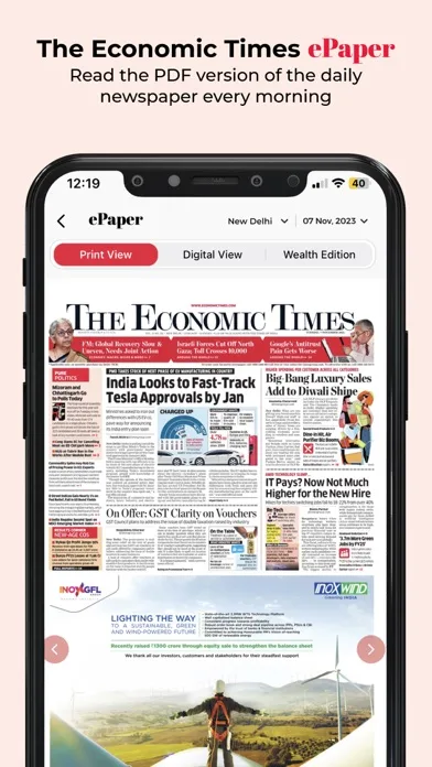 ET Markets screenshot 2