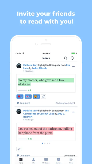 Glose screenshot 1