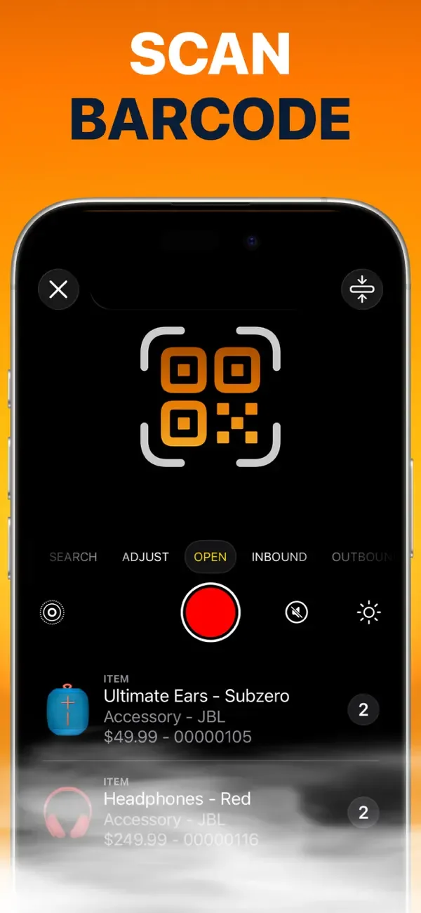 Inventory Control with Scanner screenshot 2