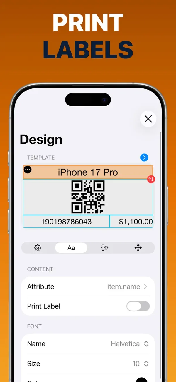 Inventory Control with Scanner screenshot 4