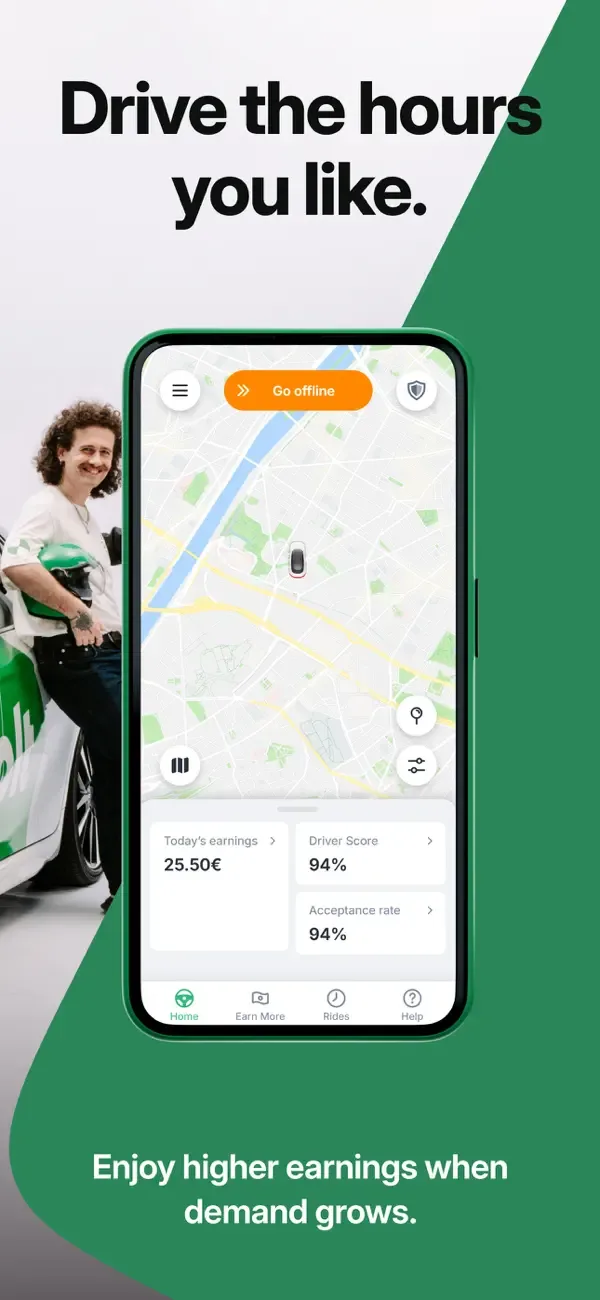 Bolt Driver: Drive & Earn screenshot 3