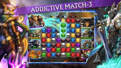 Gems of War: Match 3 Strategy screenshot 1