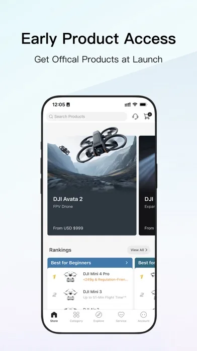 DJI Store – Try Virtual Flight screenshot 3