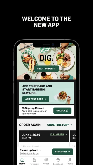 DIG INN | Seasonal, fresh food screenshot 1
