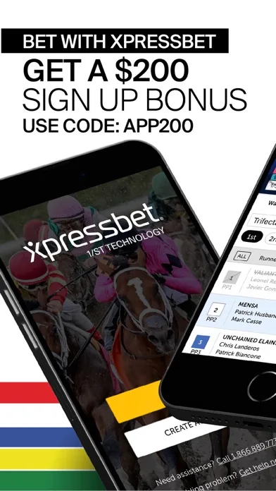 Xpressbet Horse Racing Betting screenshot 1