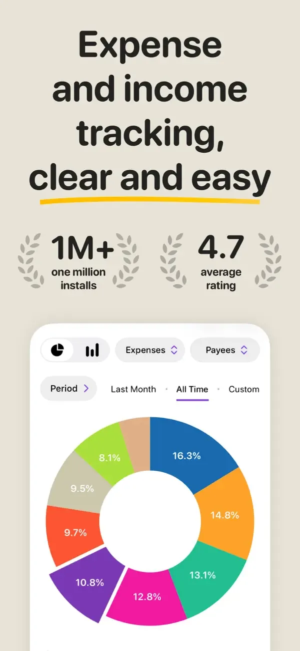 Spending Tracker - Money Flow screenshot 1