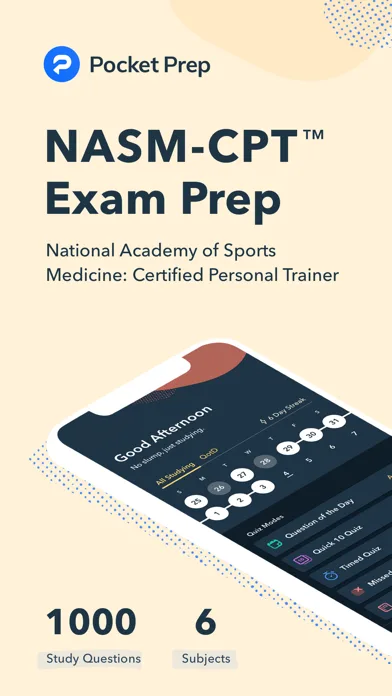 Pocket Prep NASM CPT 2026 screenshot 1