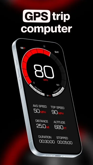 GPS Speedometer MPH Tracker screenshot 2