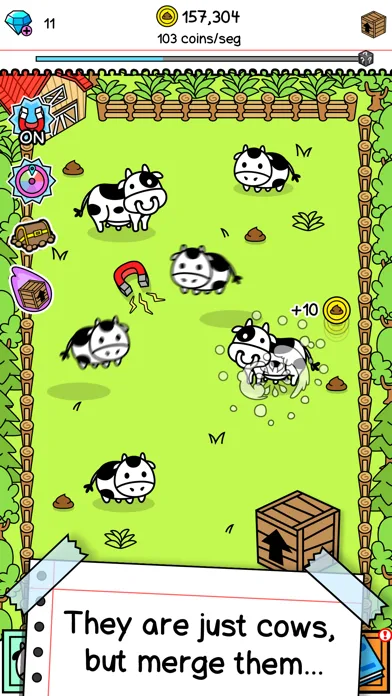 Cow Evolution: Merge to Evolve screenshot 1